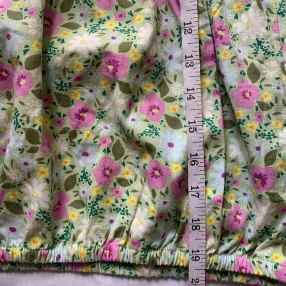 Cat &Jack. Light olive floral for girls. Size XL(14). Made in Indonesia. - Picture 5 of 5